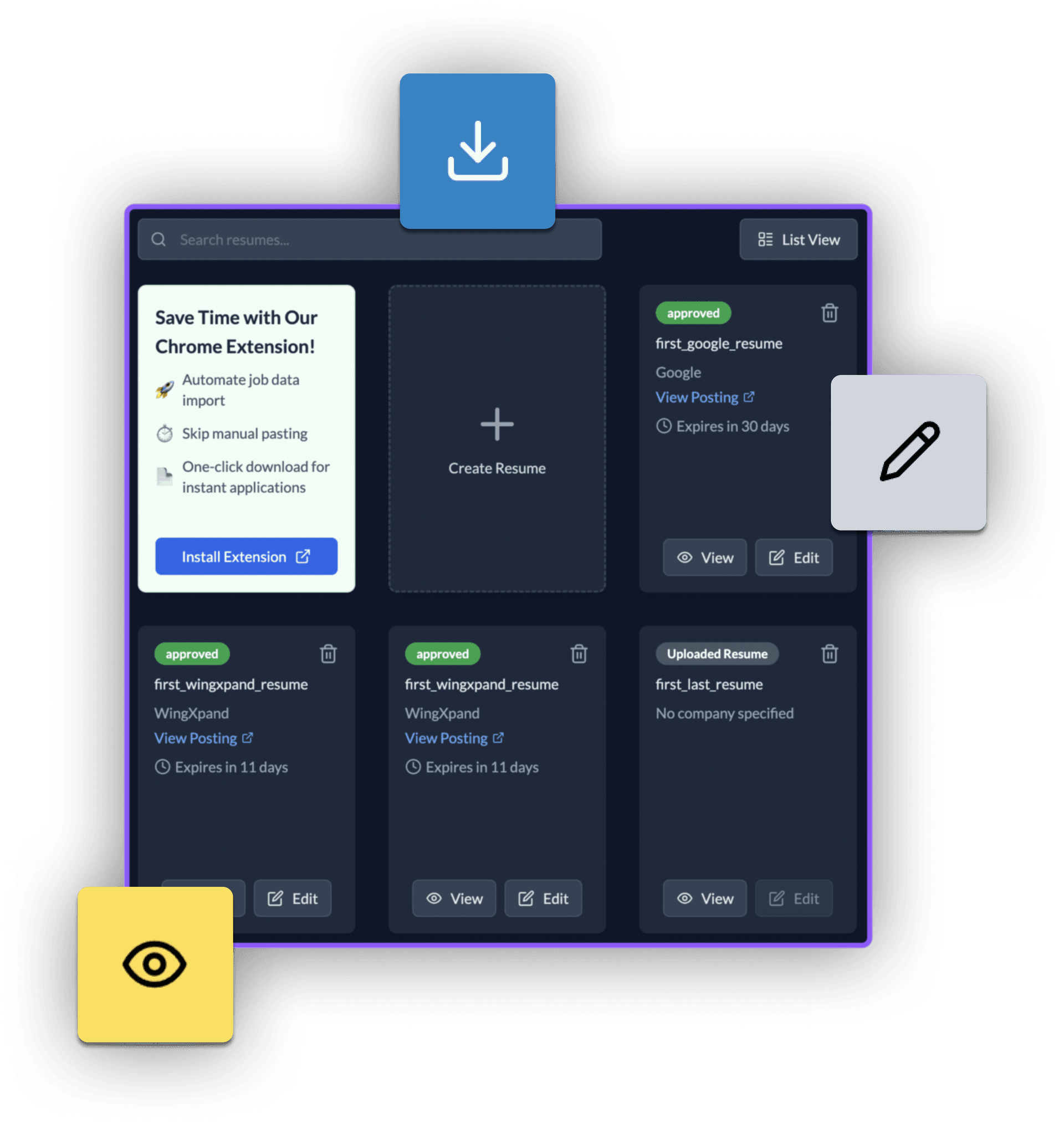 Application Tracking