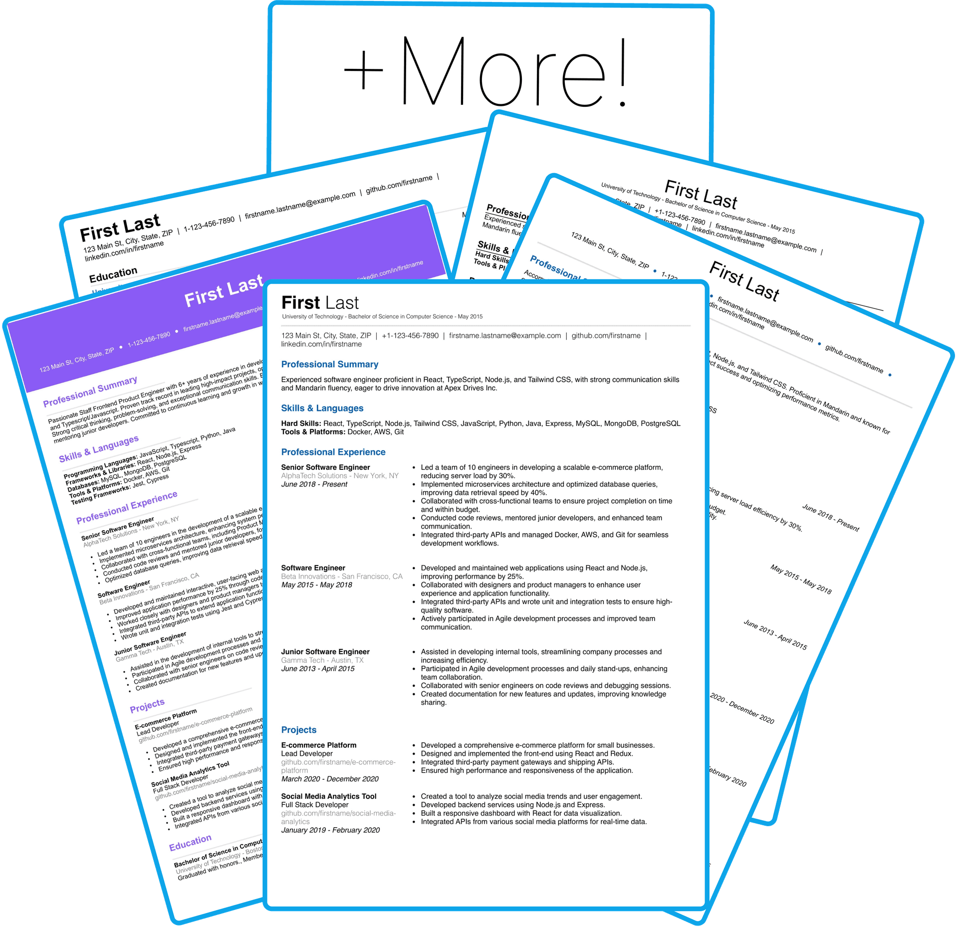 ATS-Friendly Templates